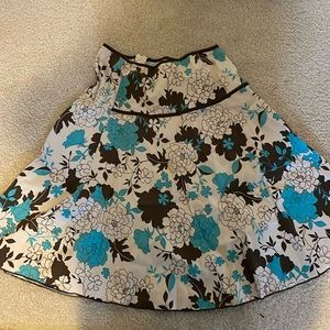 Floral skirt